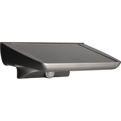 CUZCO Lampada da parete solare 4W 300lm Rilevatore di movimento - Grigio ARLUX LIGHTING