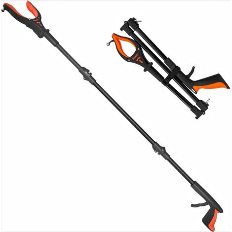 112 cm Long Folding Clip with Lighthouse, Orange  senior gripper gripper 360° rotating jaw non-slip gripper for pick-up without bending down with magnet (1/5)