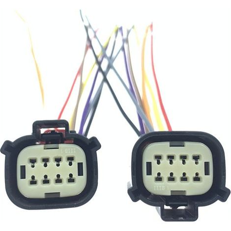 Applicable aux connecteurs Molex à 8 broches, aux borniers, aux faisceaux de câbles et aux fiches -- JB1802-8P