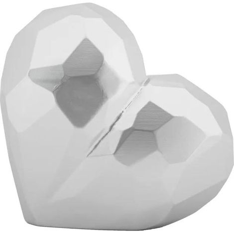 Vaso mauro ferretti lusso argento 23 cm decorazione