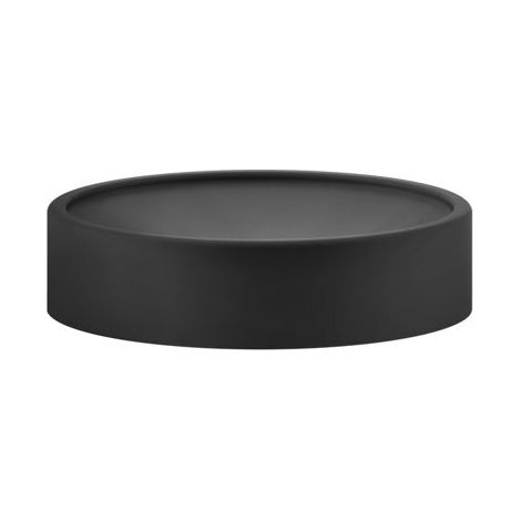 Gessi Rilievo, jabonera negra mate, versión de pie, 59526031