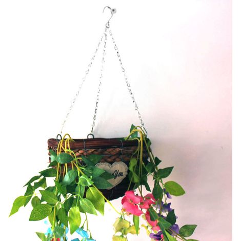 3-teiliges Set mit Ersatz-Hängekettenhaken aus Eisen für Gartenpflanzgefäße und Blumenkörbe (1/5)