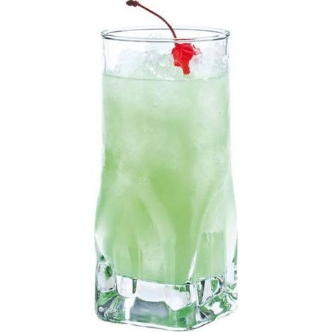 47 cls vaso whisky alto frosty similar quartz borgonovo - caja 6 unidades