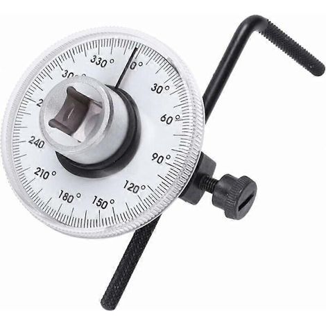 Torsie-hoekmeter aandrijfkoppelsleuteladapter 1/2 360° verstelbare koppelmeteradapter (hoektorsiemeter) (1/5)