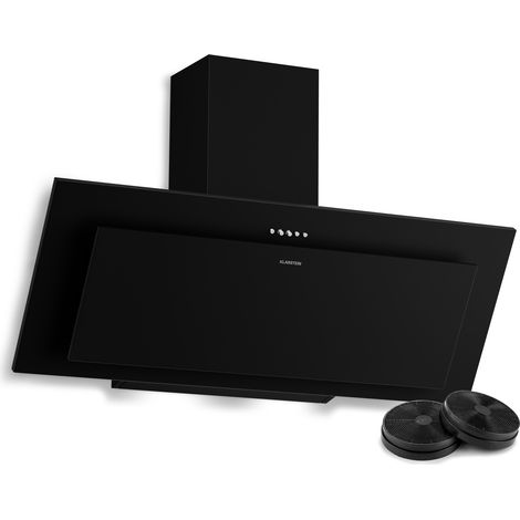 Klarstein Athena - Cappa aspirante  Modalità di ricircolo e scarico  404 m³/ora  56 W  90 cm (1/5)