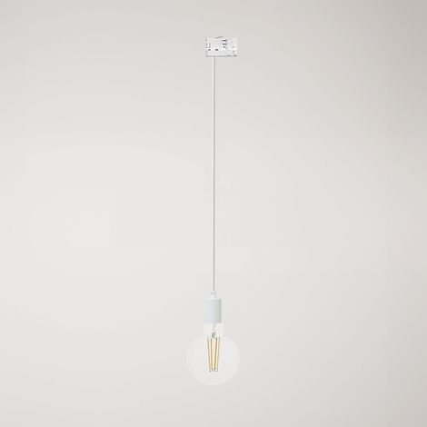 Creative Cables - Candeeiro de teto metálico para calhas - lâmpada incluída