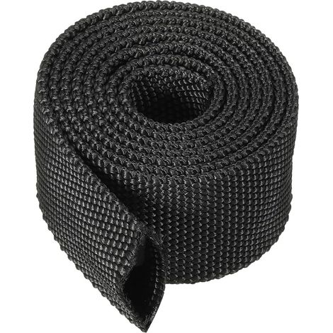 1 Manchon Tuyau Nylon 21mm Gaine Protection Câble Flexible Résistant Abrasion Soudage Hydraulique