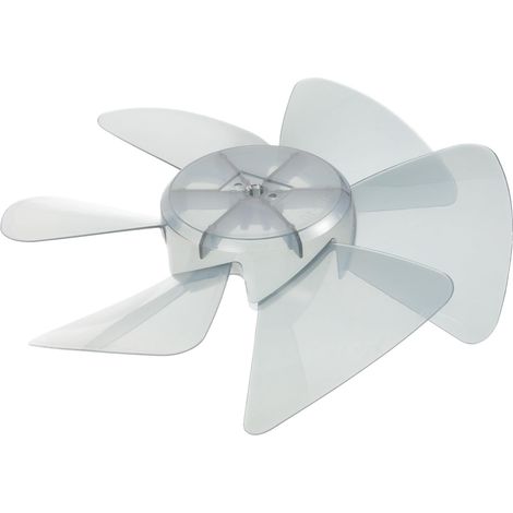 Pales de ventilateur de rechange en plastique de 25,4 cm à 6 pales pour ventilateur sur pied avec installation et nettoyage faciles pour la fête estivale (1/5)