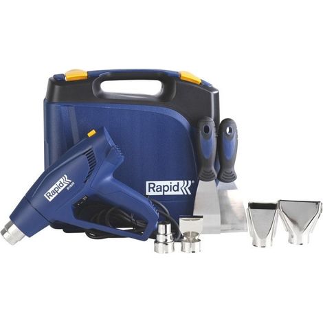 Rapid R1800 Pistola de aire caliente negra 1800 W