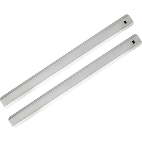 Barra LED sottopensile 2x60cm bianca 9W sensore DPM (1/5)
