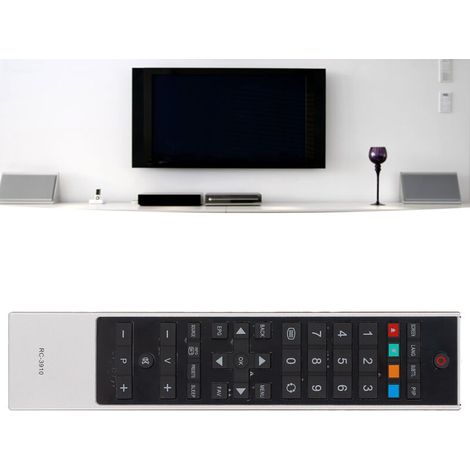 Télécommande de remplacement RC-3910 compatible avec les téléviseurs RC-3910, 32BL502B, 46BL702B, 19BL502B, 19BV500B, 32BL702B et 32BV5. (1/5)