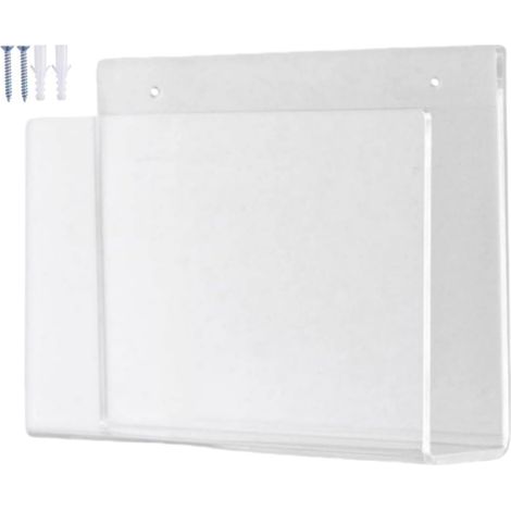 Organizer mit Wandhalterung transparentes Acryl