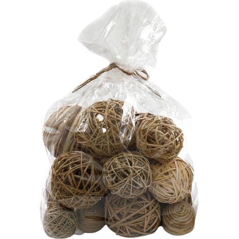Sachet de boules séchées Natural 26 x 30 cm (1/2)