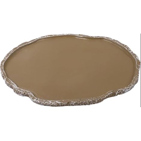 Animaux Domestiques fütterung Plaque Vivarium Alimentaire Bol d'eau Dish Résine pour Tortue Reptile Gecko Serpent Animal élevage Tray (1/5)