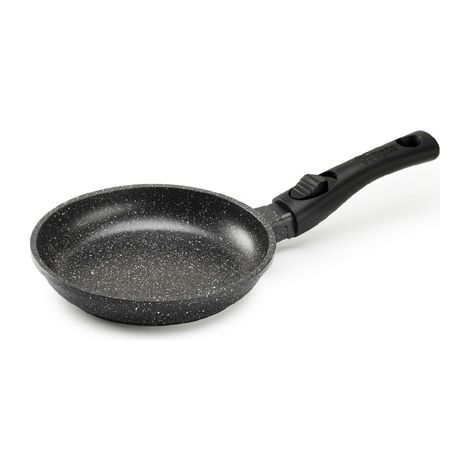 Poêle - PRADEL - PREMIUM l225 - Fonte d'aluminium - Diamètre 20 cm - Manche amovible (1/2)
