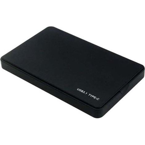 Boîtier pour disque dur mobile Type-C 2,5 pouces SSD 2 To pour Shell SATA série (1/4)
