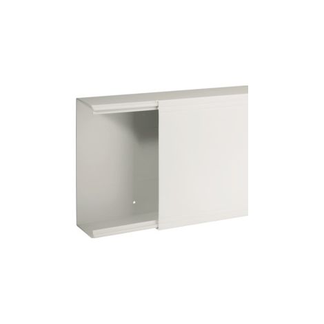 TA-EN 200x80 W Canale porta cavi a base piana, Bianco