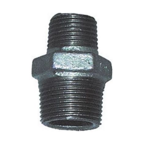 NIPPLES RIDOTTO ZINCATO 1/2 x 3/8