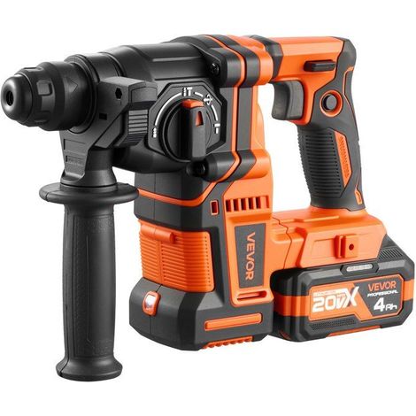 Perceuse à percussion sans fil - Capacité 20 mm - Sans balais - Batterie 20 V - SDS-Plus - 2,8 J (1/5)