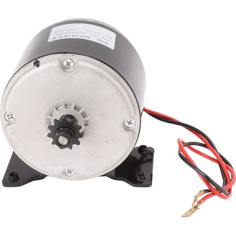Moteur DC à balais 24V 300W 2650 tr/min, bobine tout cuivre, alliage d'aluminium, pour trottinette électrique et vélo électrique. (1/5)