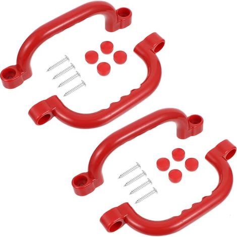 Ensemble de 4 poignées de sécurité pour aires de jeux, balançoires pour enfants et structures d'escalade (1/5)
