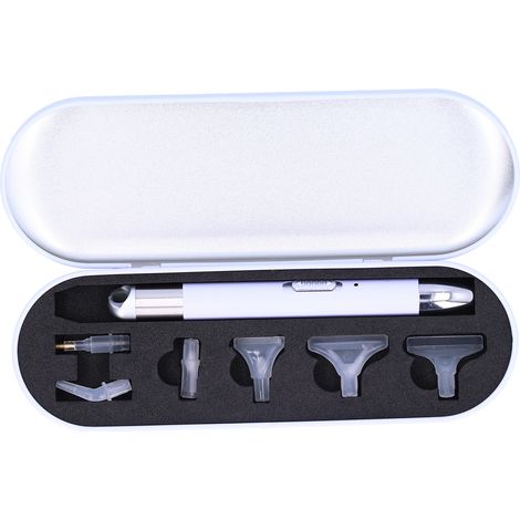 Stylo De Forage - ABS Acier Inoxydable - Lumière Blanche Et Chaude - Pour Peinture Au Diamant Point De Croix Nail Art - 1 Pièce (1/5)