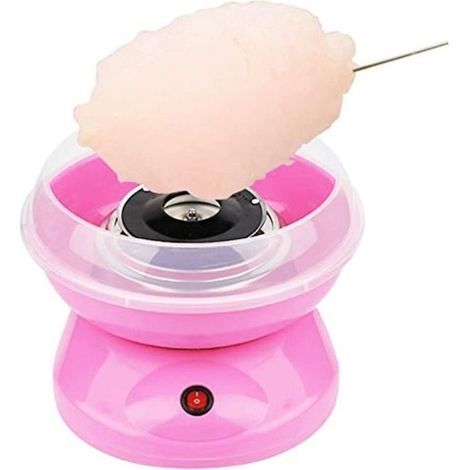 Machine A Barbe à Papa Professionnelle Cotton Candy Appareil Pour Maison Cotton Candy Maker Utiliser Sucre Ordinaire Ou Bonbons (1/4)