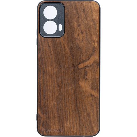 Estuche de madera Bewood para Motorola G34 5G imbuia (1/2)