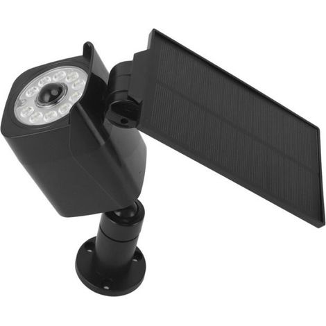 Fausse caméra de sécurité - Ulisem - Solaire - IP65 étanche - Détection de mouvement (1/5)