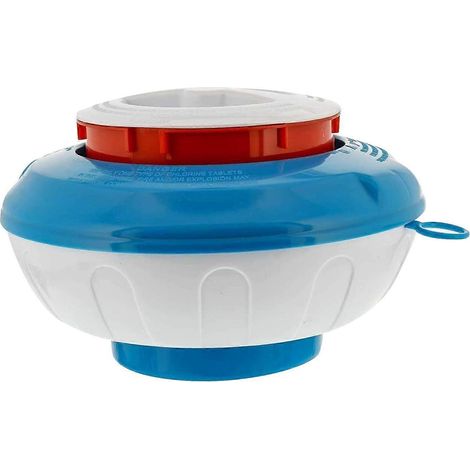 Distributeur flottant de comprimés pour fontaines de piscine (1/5)