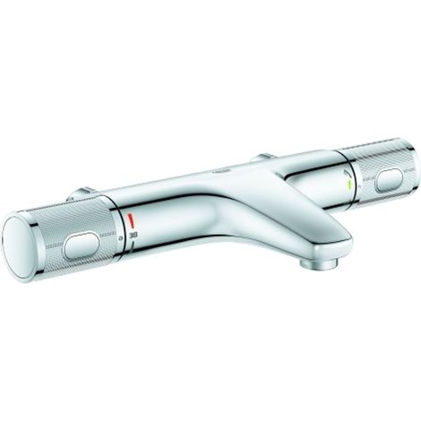 GROHE Grifo termostático de bañera Grohtherm 1000 Performance 34831 sin enlaces cromo, 34831000