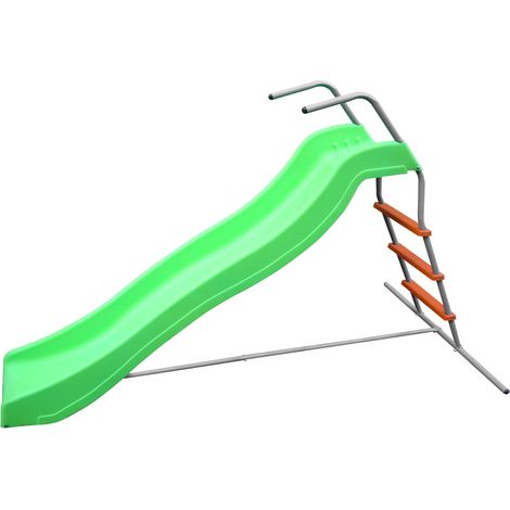 Scivolo da Giardino 102x188x110cm in Acciaio per Bambini Bauer