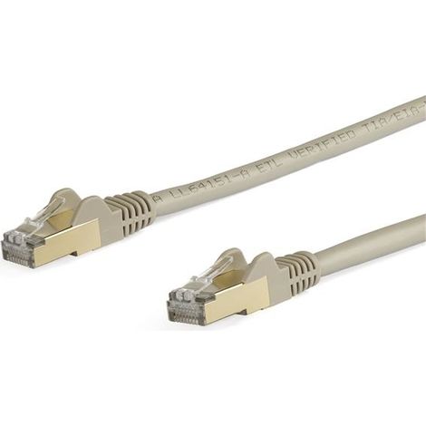 StarTech.com Cable de 7m de Red Ethernet CAT6a Gris RJ45 STP