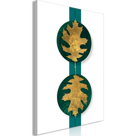 Quadro - Green Wealth (1 Part) Vertical - 80x120 (1/4)