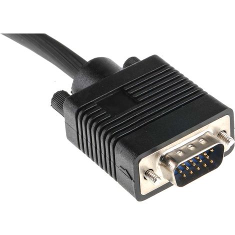Câble VGA VGA vers VGA Mâle VGA Mâle VGA 7m PVC Noir 0,12 mm 200 V c.c. ( Prix pour 1 ) (1/3)
