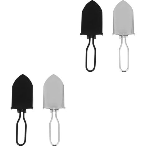 2 Ensembles Pelle De Jardinage Outil De Désherbage Coupe-Bordures Bêche De Jardin Pot Semis Bac À Semis Pelles De Camping Fournitures De Jardinage Acier Inoxydable 2 Pièces  2 (1/5)