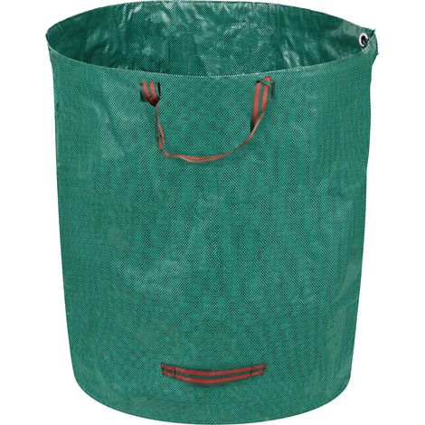 Sac Jardin 120L Déchets Verts Sac Réutilisable Résistant 3 poignées Renforcées Etanche pour Feuilles Tonte Branches (1/5)