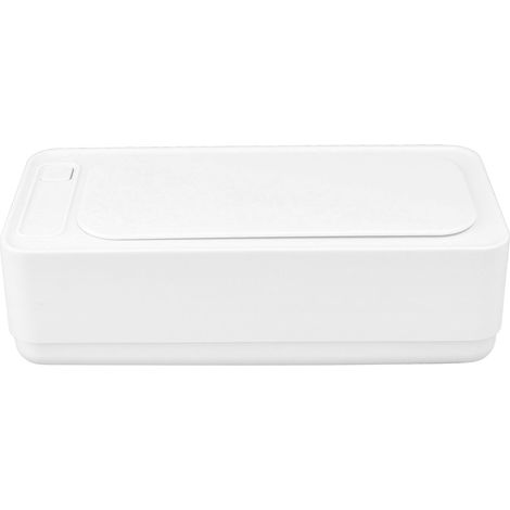 Nettoyeur de lunettes USB haute fréquence à pénétration à 360°, portable, pour bijoux, idéal pour la maison, les voyages et l'hôtel.