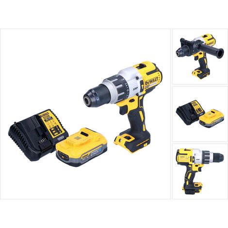 DeWalt DCD 996 H1 Perceuse-visseuse à percussion sans fil 18 V 95 Nm Brushless + 1x batterie Powerstack 5,0 Ah + chargeur (1/5)