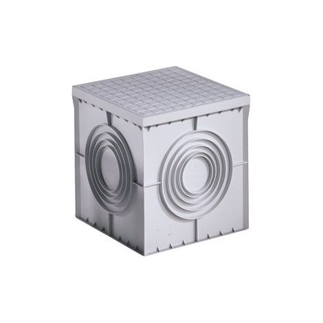 Pozzetto Elettrico Grigio 40x40x40cm