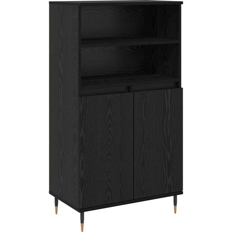 Maison Exclusive - Alacena Negro 60 x 36 x 110 cm Madera contrach