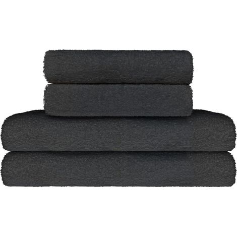 Set Asciugamani Bagno 100% Cotone Super Assorbenti Telo Doccia Spugna Professionali Salvietta Lavetta Viso Asciugamano Salviette Teli Asciugamano Ospite Qualità Hotel Lavette 2 teli doccia+4 asciugama