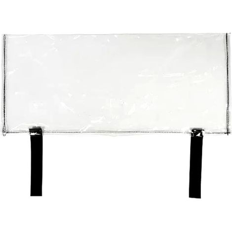 1 coque de protection en PVC transparent pour boîtier de contrôle d'alimentation, protection contre la pluie, accessoires de véhicule électrique (1/4)