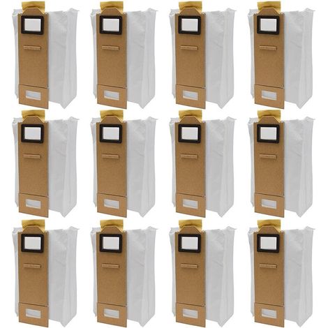 Filiyano-Lot de 12 sacs pour aspirateur Xiaomi Roborock S7 T7S T7Plus T7Splus (1/5)