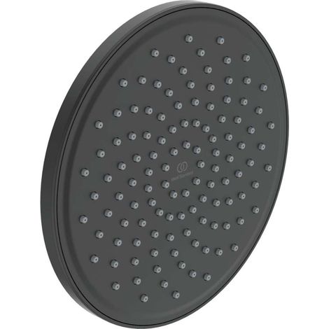 Ideal Standard Idealrain - Rociador de ducha, diámetro 20 cm, negro BD140XG (1/5)