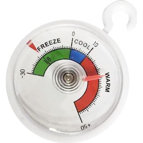 Thermomètre d'Ambiance en Plastique pour robuste et Thermomètre Mesure précise, intérieur extérieur, pour cadran clair, lecture rapide, au quotidien (1/5)