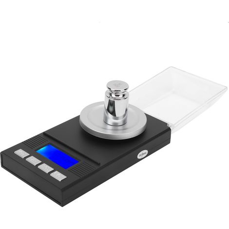Digitale Schmuckwaage (0,001 g bis 50 g), Mini-tragbare elektronische Gold- und Silbermünzenwaage (1/5)
