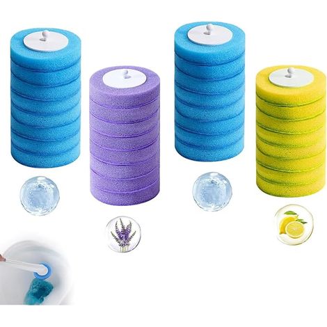 Toilet Brush,Sponge Brush (1/4)