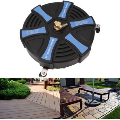 Balai de Nettoyage Haute Pression 3600 PSI avec Roues pour Sol et Allées de Jardin 1/4" Raccord Rapide- (1/5)