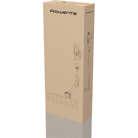 Rowenta RH1833 Aspiradora escoba Batería Secar Sin bolsa Verde, Gris